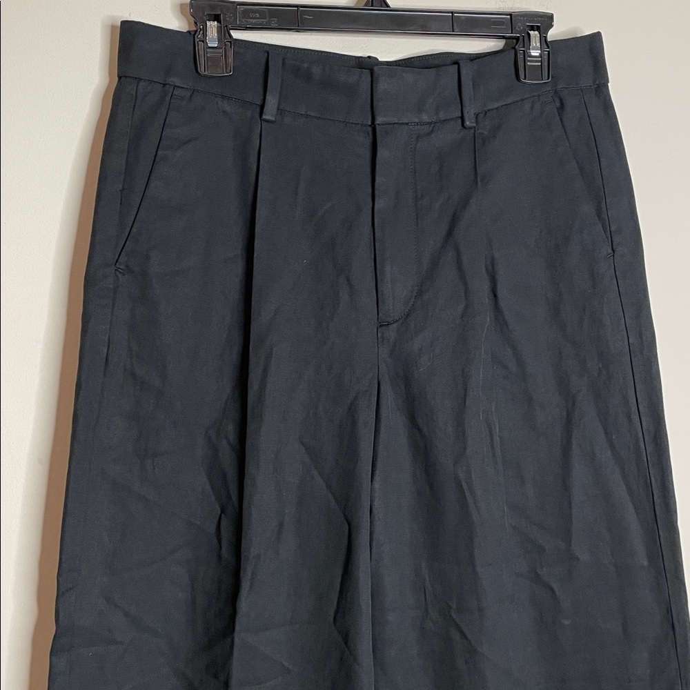 Madewell | Women’s Black The Slouchy Straight Pants Size 6 NWT - Picture 3 of 8